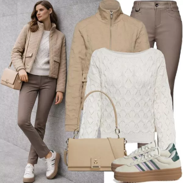 Frühlings Outfits Fresh Transition Elegance