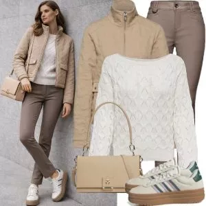 Frühlings Outfits Fresh Transition Elegance