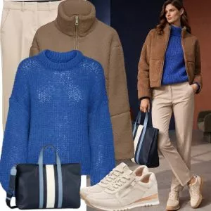 Frühlings Outfits City Spring Comfort Outfit