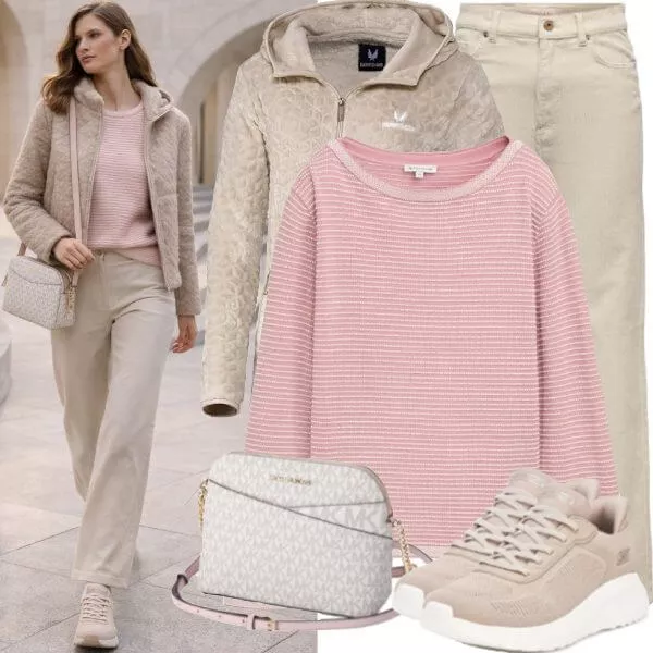 Frühlings Outfits Soft Warm Spring Outfit