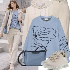 Frühlings Outfits Elegant Übergangslook