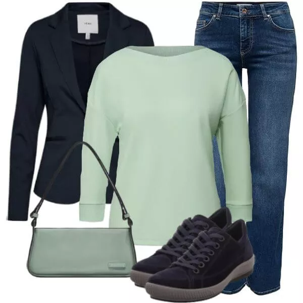 Frühlings Outfits Transitional Office Look