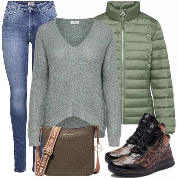 Frühlings Outfits Frühling Warmth Layers