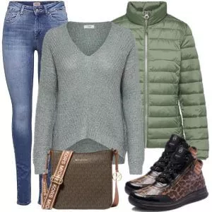 Frühlings Outfits Frühling Warmth Layers