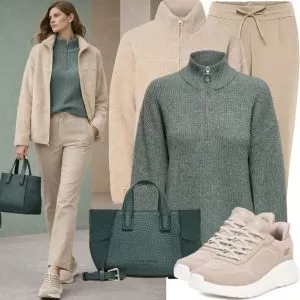 Frühlings Outfits Spring Transitional Minimalism
