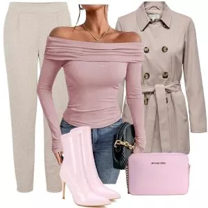 Frühlings Outfits Cozy Elegant Spring Wear