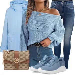 Frühlings Outfits Soft Structured Spring Look