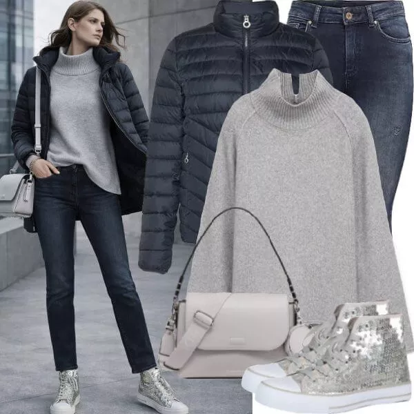 Frühlings Outfits Modern Spring Transition Outfit