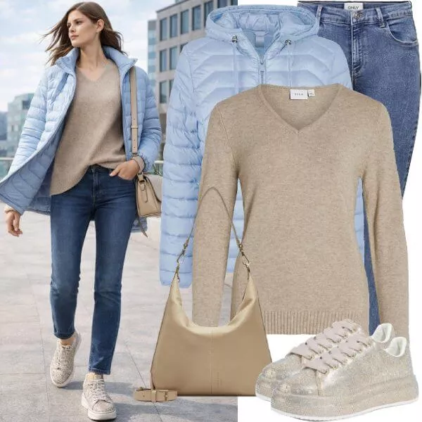 Frühlings Outfits Frühling City Comfort