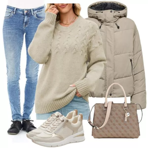 Frühlings Outfits Frühling Soft Balance