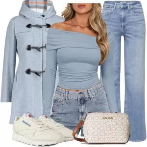 Frühlings Outfits Übergangslook Elegant City