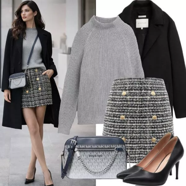 Frühlings Outfits Early Spring Soft Chic