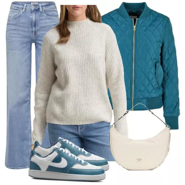 Frühlings Outfits Frühling Warm Layers