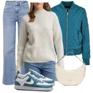 Frühlings Outfits Frühling Warm Layers