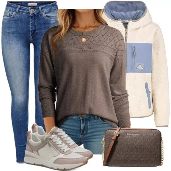 Frühlings Outfits Spring Layer Comfort