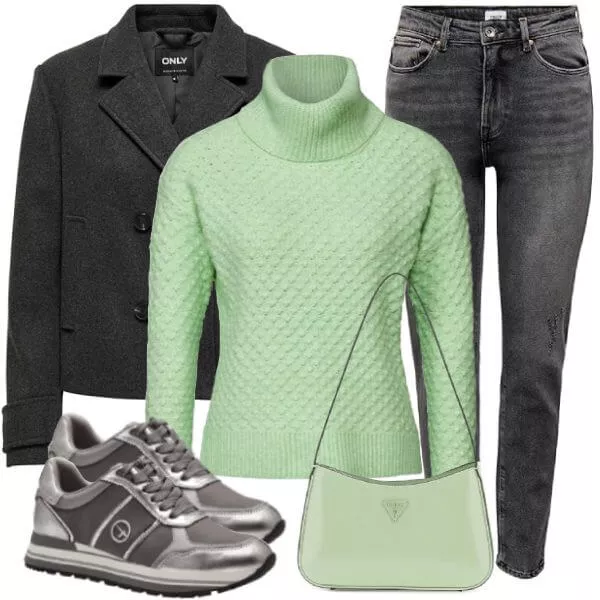 Frühlings Outfits Frühling Minimal Übergang