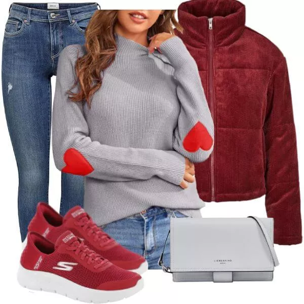 Frühlings Outfits Elegant Frühling Übergang