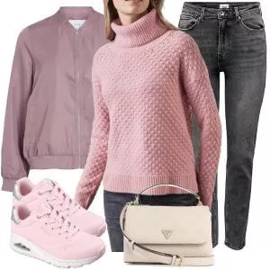 Frühlings Outfits Moderner Damen Frühlingslook