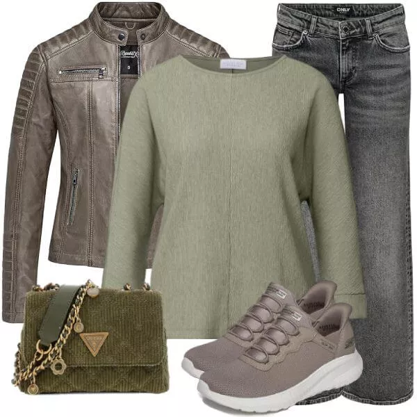 Frühlings Outfits Moderner Frühlings Alltag