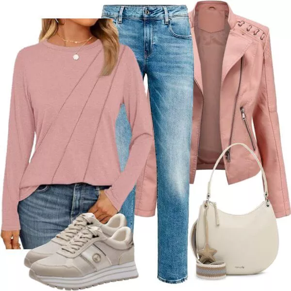 Frühlings Outfits Leichtes Alltagsoutfit Frühling