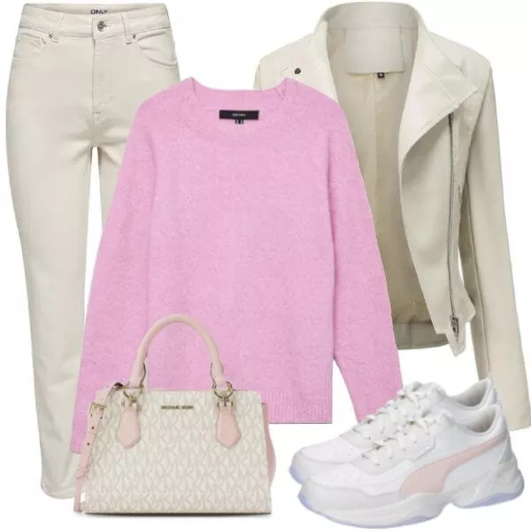 Frühlings Outfits Frühlingslook mit Leichtigkeit