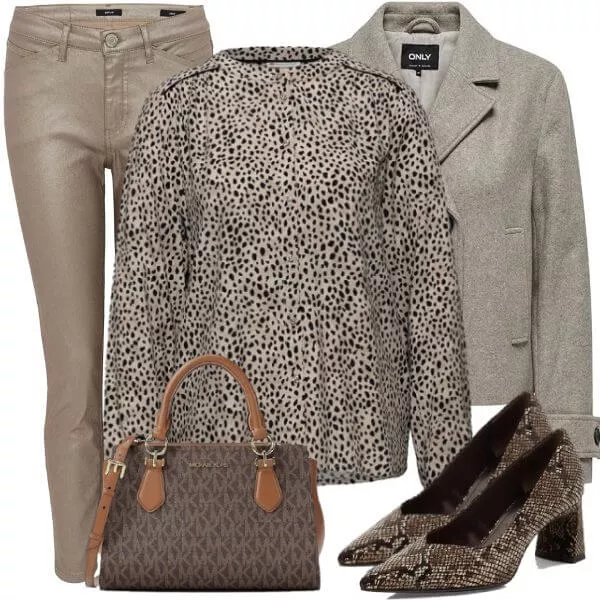 Business Outfits Klassischer Frühlings Chic