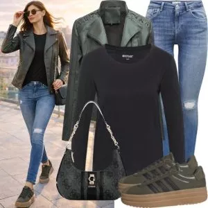 Frühlings Outfits Casual Chic Frühling