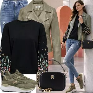 Frühlings Outfits Chic Daytime Spring