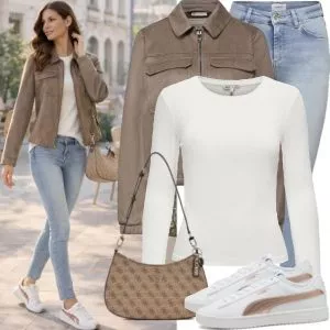 Frühlings Outfits Spring Classic Modern