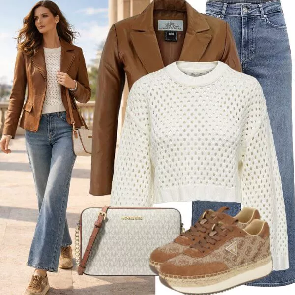 Frühlings Outfits Chic Blossom Outfit