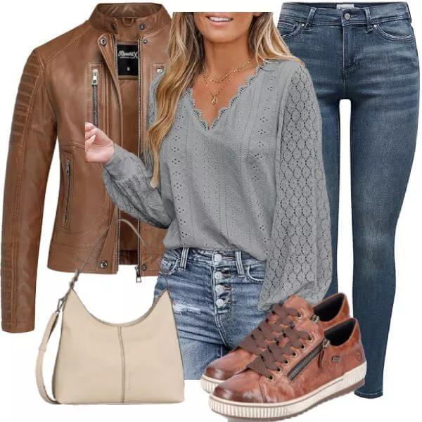 Frühlings Outfits Fresh Urban Feminine