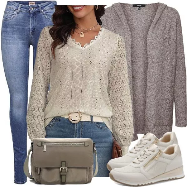 Frühlings Outfits Spring Urban Glow