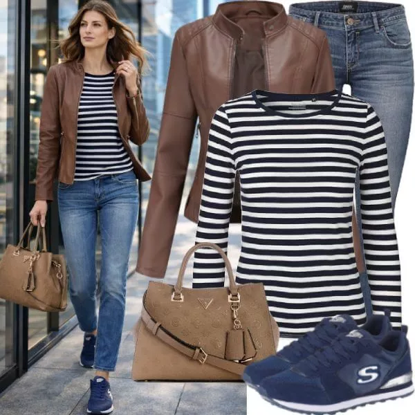 Frühlings Outfits Contemporary Spring Ease