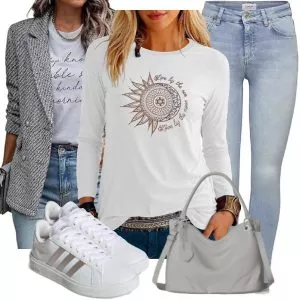 Frühlings Outfits Soft Urban Radiance