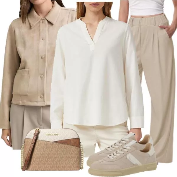 Frühlings Outfits City Light Chic
