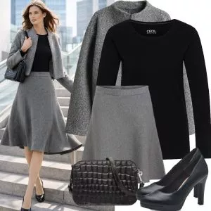 Business Outfits Moderne Eleganz in der Stadt