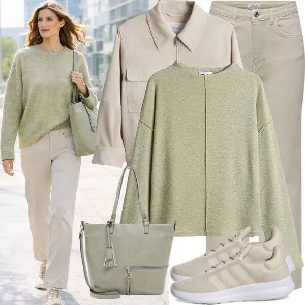 Frühlings Outfits Light Contemporary Look