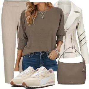 Frühlings Outfits Fresh Minimal Bloom