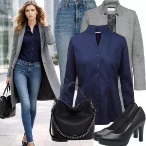 Frühlings Outfits Blooming City Elegance