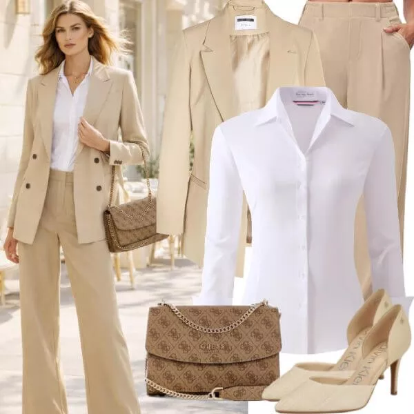 Frühlings Outfits Frühlings Chic mit Leichtigkeit