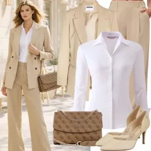 Frühlings Outfits Frühlings Chic mit Leichtigkeit