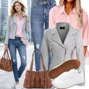 Frühlings Outfits Damen Outfit Frühling Modern