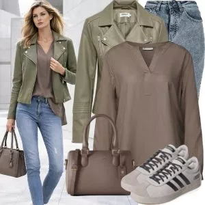 Frühlings Outfits Eleganter Frühling Street Style