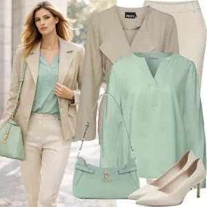 Business Outfits Eleganter Frühlings Style