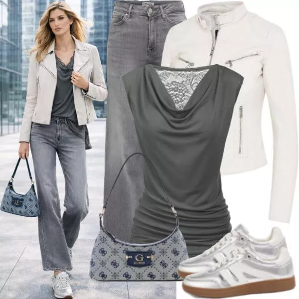 Frühlings Outfits Frühling Outfit für die Stadt