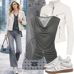 Frühlings Outfits Frühling Outfit für die Stadt