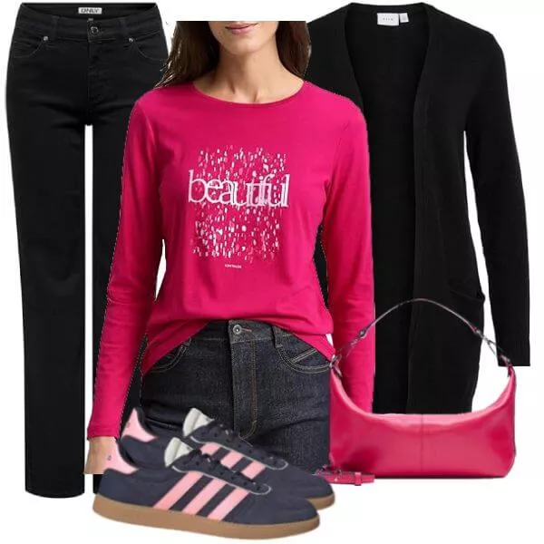 Frühlings Outfits Moderner Frühling Trend Look