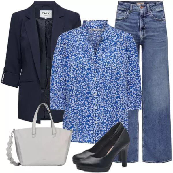 Frühlings Outfits Eleganter Damen Frühlings Look