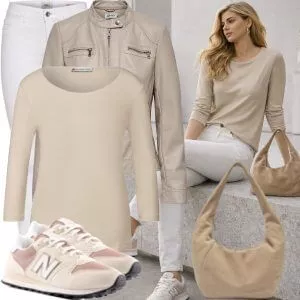 Frühlings Outfits Eleganter Frühling Street Chic