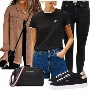 Frühlings Outfits Minimalistischer Frühlings Trend Look